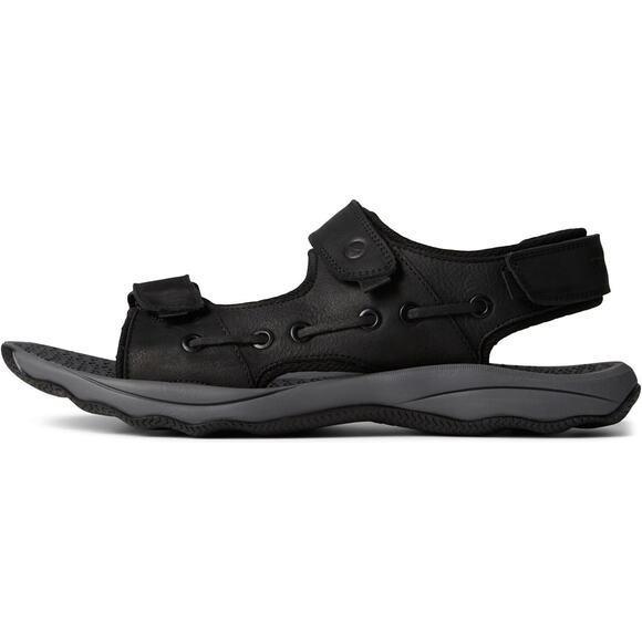 NWOB Sperry Rivington Black Sandals STS25112 Men's Size 10 - Picture 2 of 5